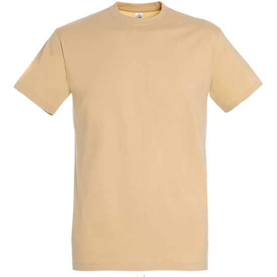 SOLS Heren Keizerlijke Zwaargewicht T-Shirt met korte mouwen (Zand) - Image 1