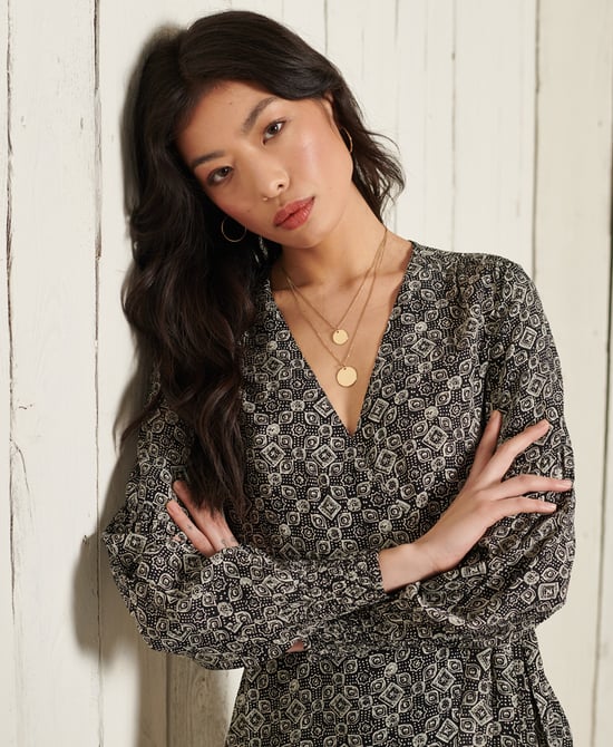 Superdry Bohemian Wrap Dress