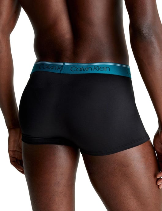Calvin Klein Mens Micro Stretch Low Rise Trunks 3 Pack