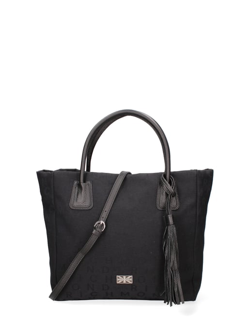 John Richmond Handbag Women BLACK AND SILVER - Image 5