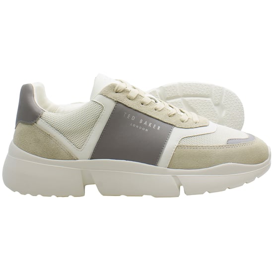 Ted Baker Cecylem Mens Beige Trainers - Image 5
