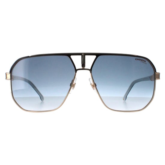 Carrera Aviator Mens Black Gold Dark Blue Gradient 1062/S