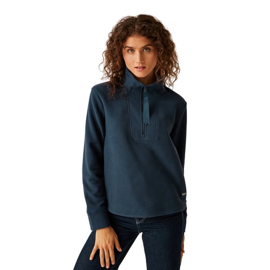 Regatta Womens/Ladies Juliette Half Zip Fleece Top (Navy)
