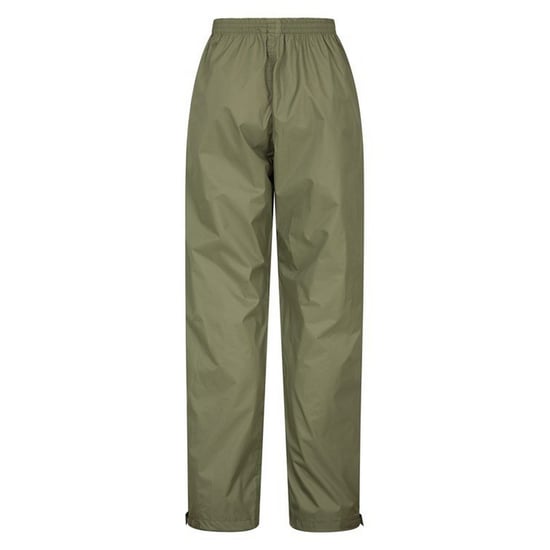 Mountain Warehouse Dam/Dotter Pakka Vattentäta Överdragsbyxor (Khaki) - Image 2