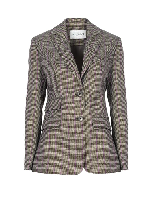 Silvian Heach Jacket Coreg Woman's Grey - Image 1