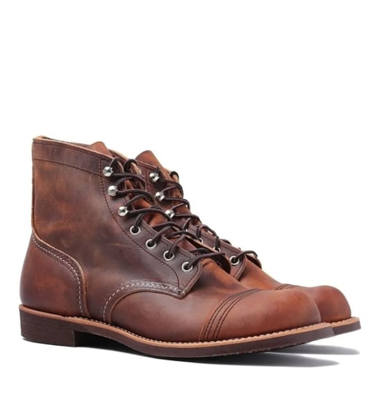 Men's Red Wing 8085 Iron Ranger Boots in Brown - Image 2