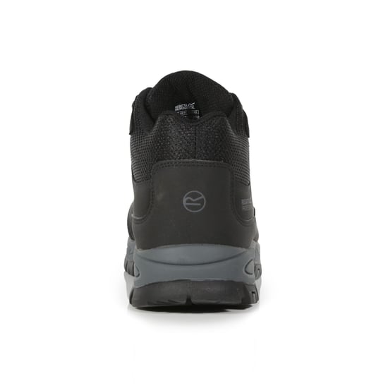 Regatta Mens Sandstone Safety Shoes (Black/Granite)