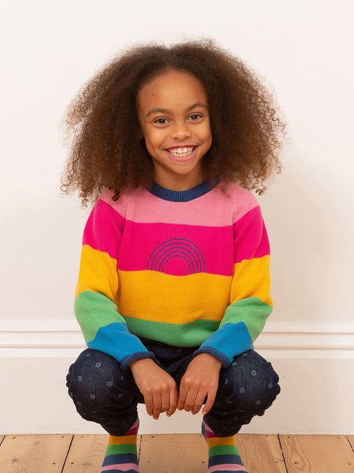Kite Clothing Rainbow Jumper