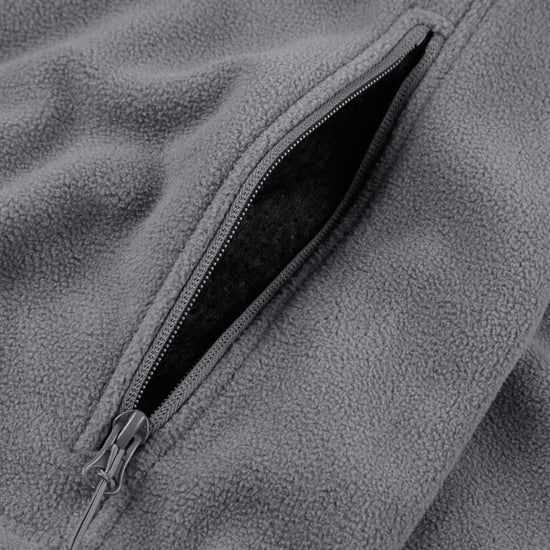 Russell Mens Full Zip Outdoor Fleece Jacket (Convoy Grey)