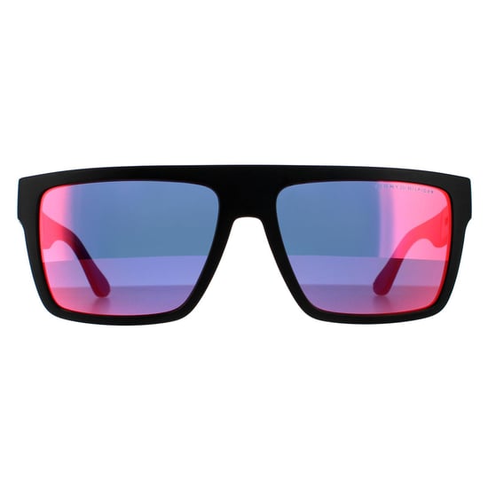 Tommy Hilfiger Zonnebril TH 1605/S 003 MI MATTE ZWART GREY INFRARED - Image 1