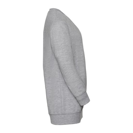 Russell Collection Childrens/Kids V Neck Sweatshirt (Light Oxford) - Image 3