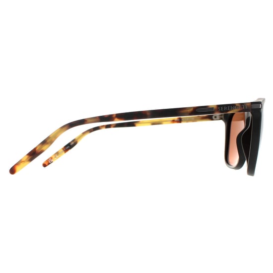 Serengeti Round Unisex Matte Black with Matte Mossy Oak Mineral Polarized Drivers Delio