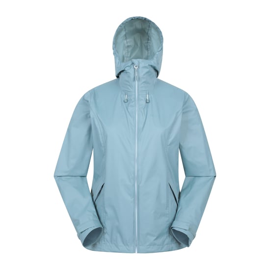 Mountain Warehouse Dames/Dames Swerve Packaway Waterdicht Jasje (Licht Teal) - Image 1