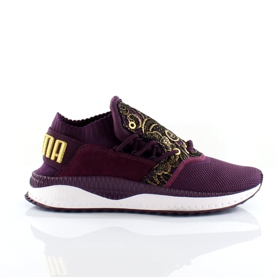 Puma Ignite Tsugi Shinsei Mesh Lace Purple Gold Womens Trainers