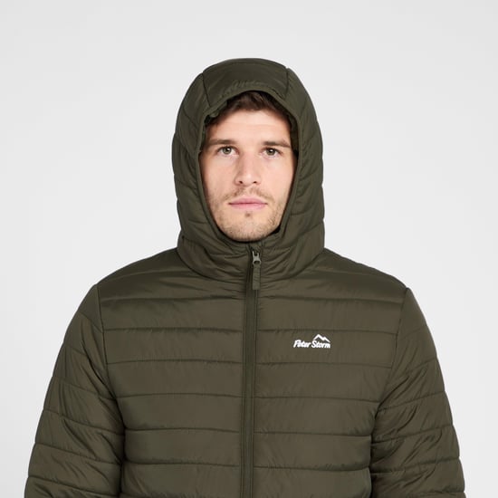 Peter Storm Men's Blisco II Insulated & Water Repellent Puffer Jacket with Hood