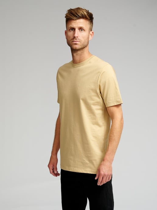 Organic Basic T-shirt - Sand