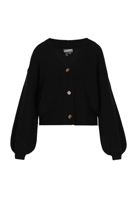 Dreimaster Vest Dames zwart - Image 1