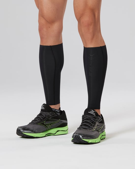 Light Speed Comp Calf Guards Black/Nero - Image 1