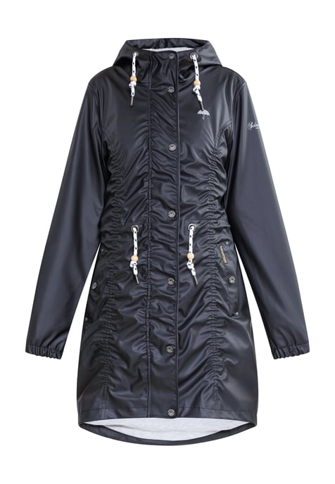 Schmuddelwedda Mackintosh bridgeport Dames zwart - Image 1