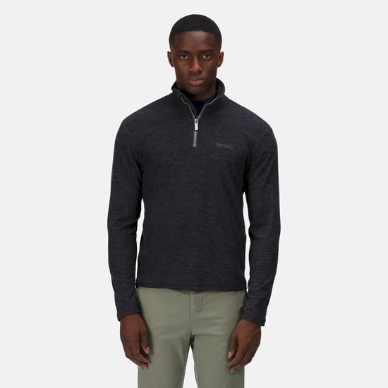 Regatta Mens Elgor II Lightweight Half Zip Fleece (India Grey Marl)