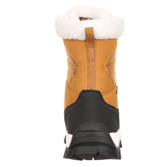 Mountain Warehouse Womens/Ladies Innsbruck Leather Waterproof Snow Boots (Brown)