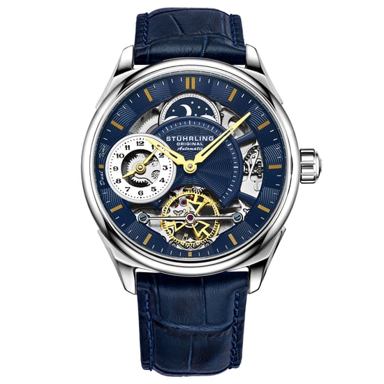 Navy Blue Presidia Automatic 42mm Skeleton - Image 1