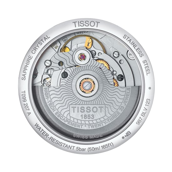 Tissot Chemin Des Tourelles Women's Silver Watch T0992071104800