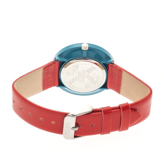 Crayo Prestige Unisex Watch - Teal/Red