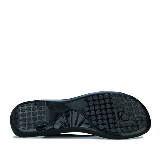 Women's Armani Exchange Logo Flip Flops in Black - Image 5
