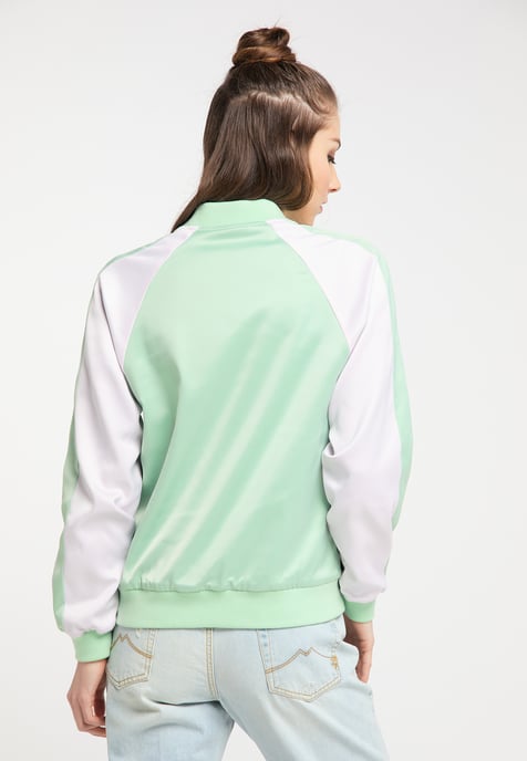 Mymo Omkeerbare jas Dames neo mint colorblock - Image 4