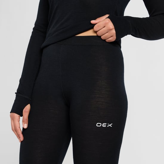OEX Women's Kelso Lightweight Merino Baselayer Pants made with 100% Merino Wool