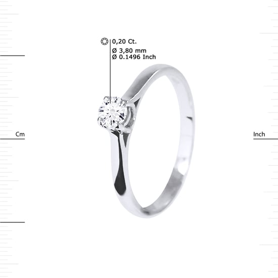 DIADEMA - Ring - Diamonds - Single Cut Quality - White Gold