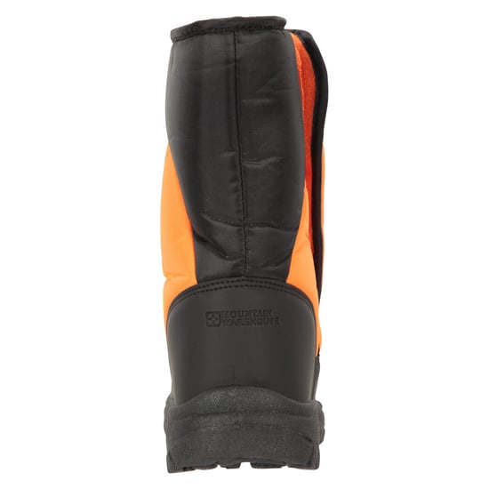 Mountain Warehouse Kinderen/Kinderen Caribou Adaptieve Gestreepte Snowboots (Oranje) - Image 2