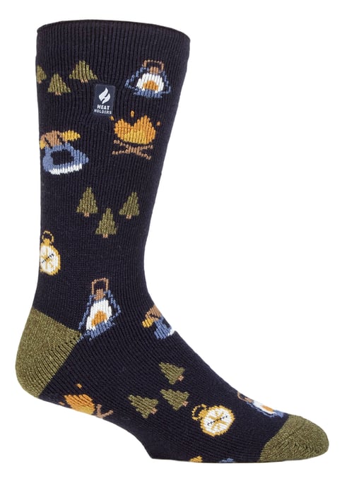 Fun Hobby-strumpor för herrar | Värmehållare Lite | Nyhet Fluffiga fleecefodrade termosockor för vinter - utomhus - Image 1