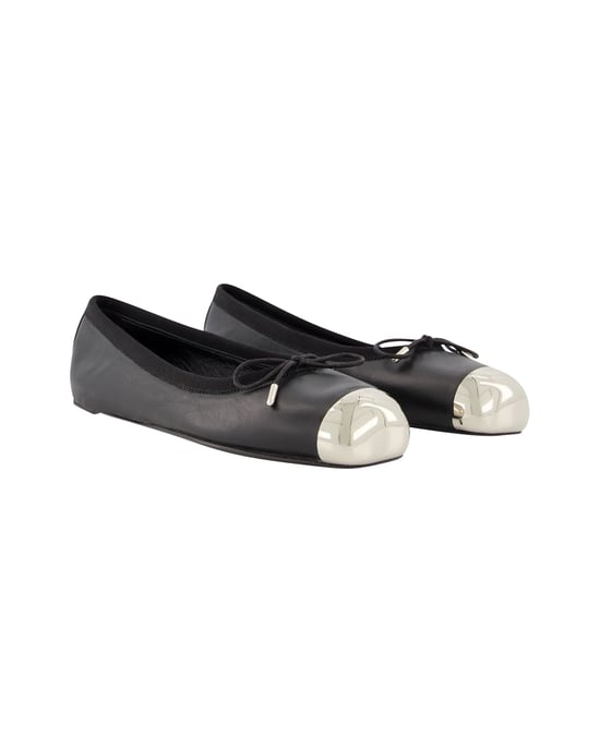 Punk Ballerina's - Alexander McQueen - Leer - Zwart/Zilver - Image 2