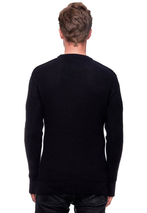 Rusty Neal Casual Fit Trui Bla - Image 5