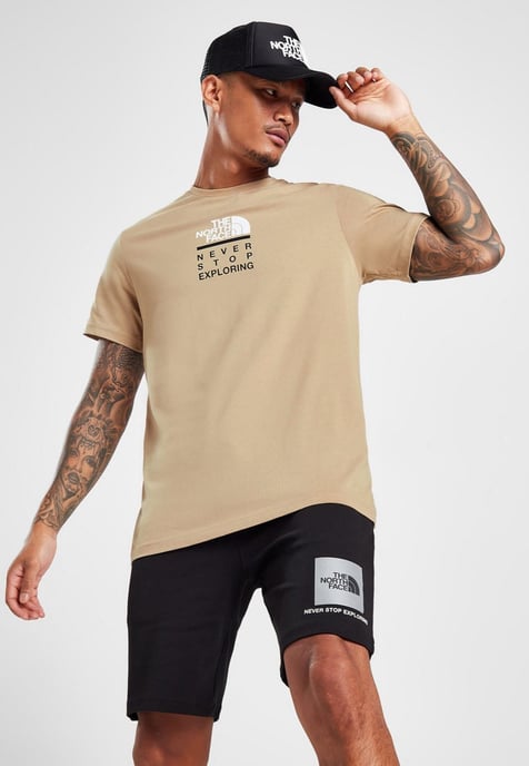 The North Face Small Box Reflective Logo Shorts in Black - Image 5