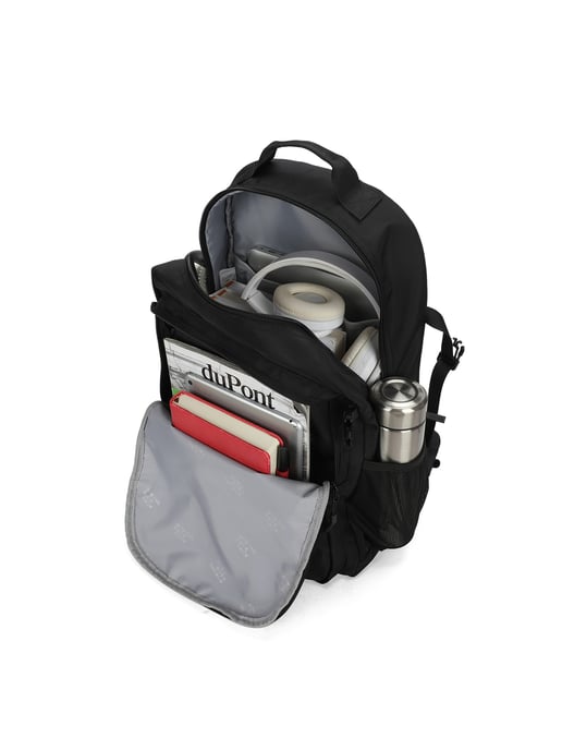 Aoking Backpack Unisex BLACK - Image 5