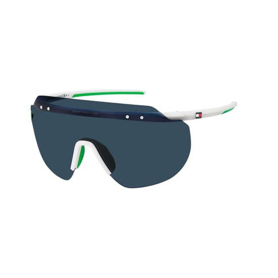 Tommy Hilfiger man's sunglasses  white and green - Image 1
