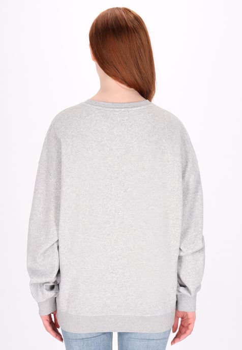 Dreimaster Sweatshirt Dames grijs melange - Image 4
