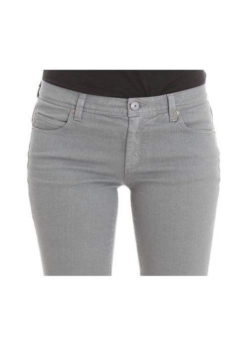 Ermanno Scervino Women's Blue Cotton Blend Slim Fit Bootcut Jeans - Image 5