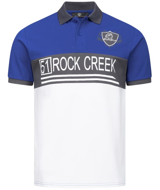Rock Creek Poloshirt Blau
