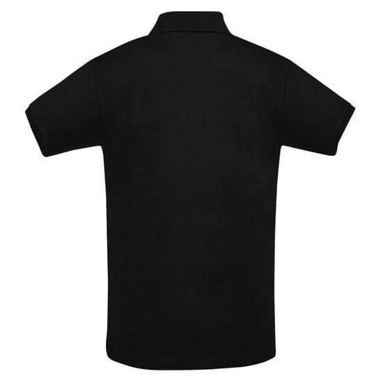 SOLS Heren Perfect Pique Korte Mouw Poloshirt (Zwart) - Image 2