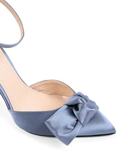 Linda - Ankle Strap Heel Sandal Dark Grey