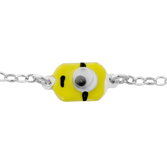 Orphelia 'Minion' Child's 925 Sterling Silver Bracelet - Silver ZA-7135/1