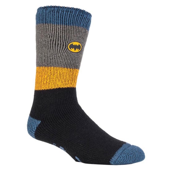 Heat Holders - Mens Film & TV Themed Thermal Slipper Socks - Batman - Image 1