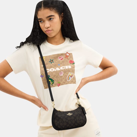 Teri Mini Crossbody in Signature Canvas