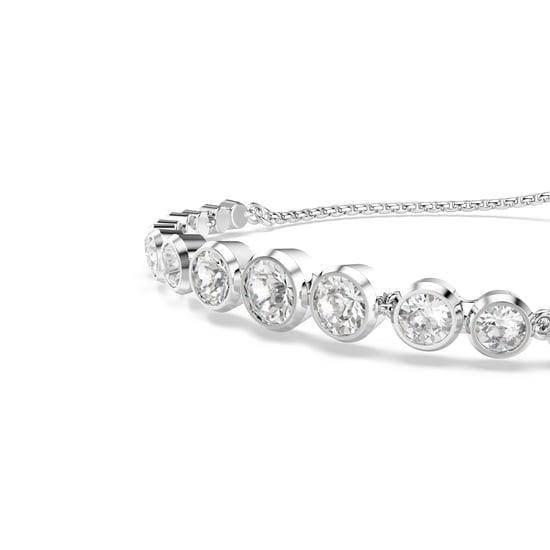 Swarovski 'Imber Organic' Vrouwen Base Metalen Armband - Zilver 5705451 - Image 4
