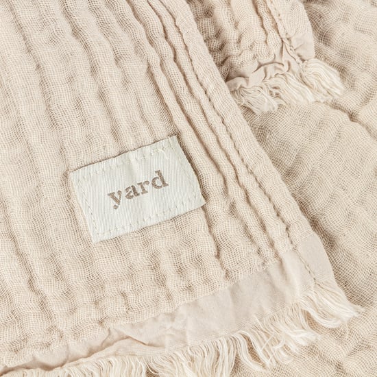 Yard Lark Crinkle Cotton Fringed Throw - Image 3