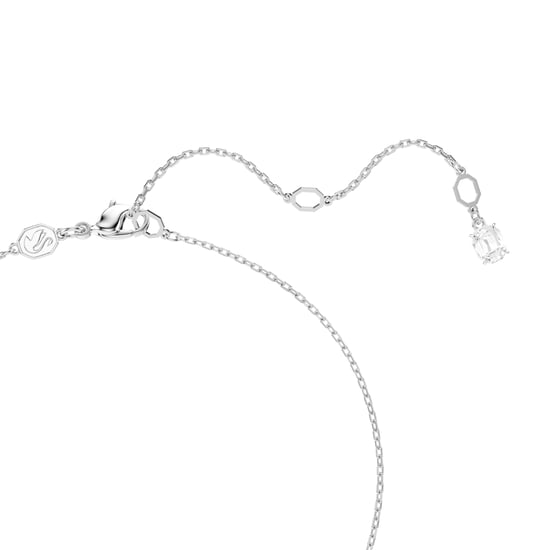 Swarovski 'Matrix' Dames Ketting van Basismetaal - Zilver 5688751 - Image 3